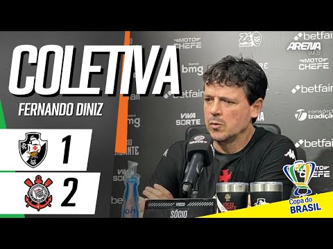 FERNANDO DINIZ PRESS CONFERENCE | LIVE | Vasco x Corinthians - 2025 Copa do Brasil Final