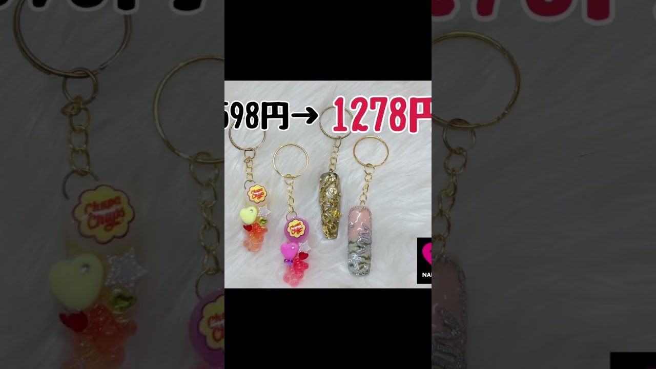 【 shibuya 】 Kawaii Nails in Shibuya! Perfect Tokyo Souvenir! Shibuya nail salon Tokyo #shorts