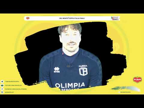 22-02-2020: Dore Della Lunga si presenta alla finale di Del Monte Coppa Italia A2/A3