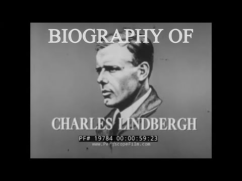 THE BIOGRAPHY OF CHARLES LINDBERGH  1960s DOCUMENTARY   SPIRIT OF ST. LOUIS  19784