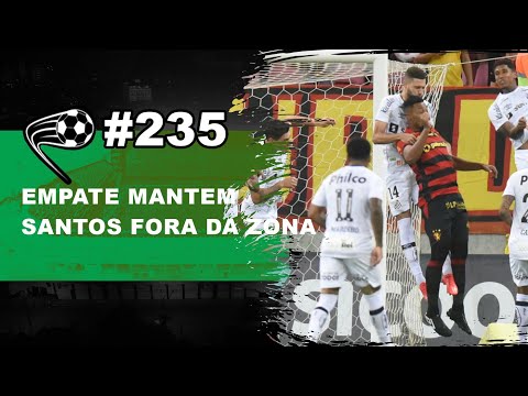 Santos empata com o Sport e sobe no Brasileirão