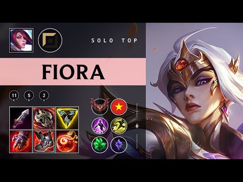Fiora Top vs Kled - VN Grandmaster Patch 25.22