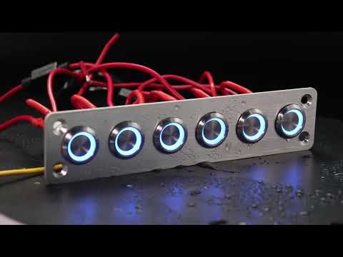 Boat Switch Panel Push Button