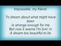 Aretha Franklin - Impossible Lyrics