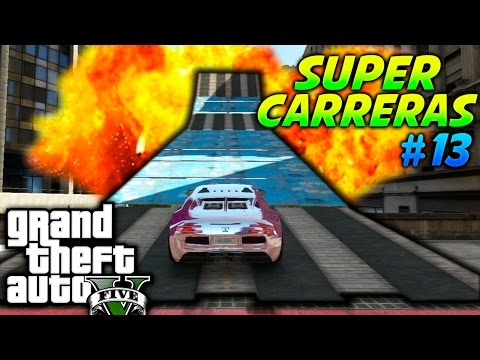 GTA V ONLINE | ¡¡SUPER CARRERAS!! TORNADO BESTIAL, MEGA RAMPAS Y SÚPER SALTOS!  #13 | Galgo96ESP