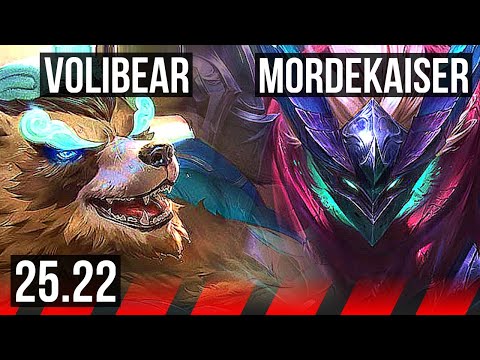 VOLIBEAR vs MORDEKAISER (TOP) | NA Master | 25.22
