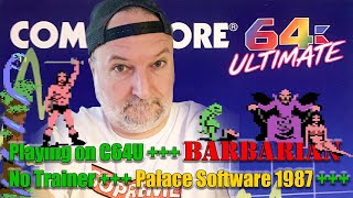 Barbarian – The Ultimate Warrior +++ no Trainer +++ C64 Ultimate +++ Longplay #playthrough #c64