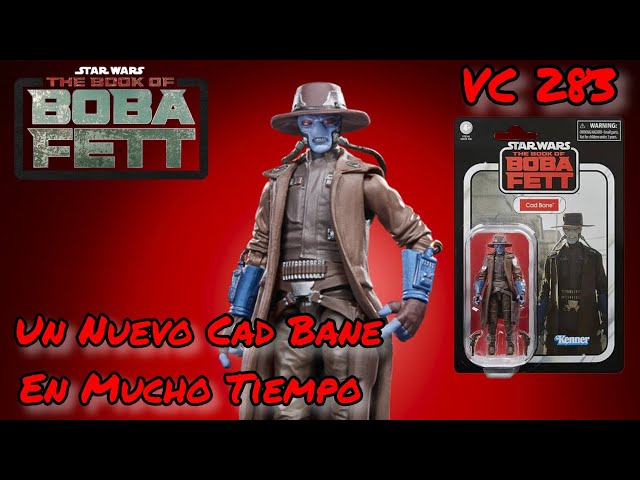 Vídeo relacionado con Star Wars The Black Series Cad Bane, The Book of Boba Fett Figuras de colección de 15 cm