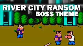 River city ransom / Street gangs  - Boss fight [METAL COVER]