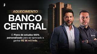 Projeto Banco Central 2026: o plano de estudos 100% personalizado para a sua aprovação