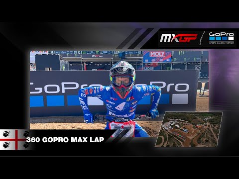 360 GoPro Max Lap | MXGP of Sardegna 2023 #MXGP #Motocross