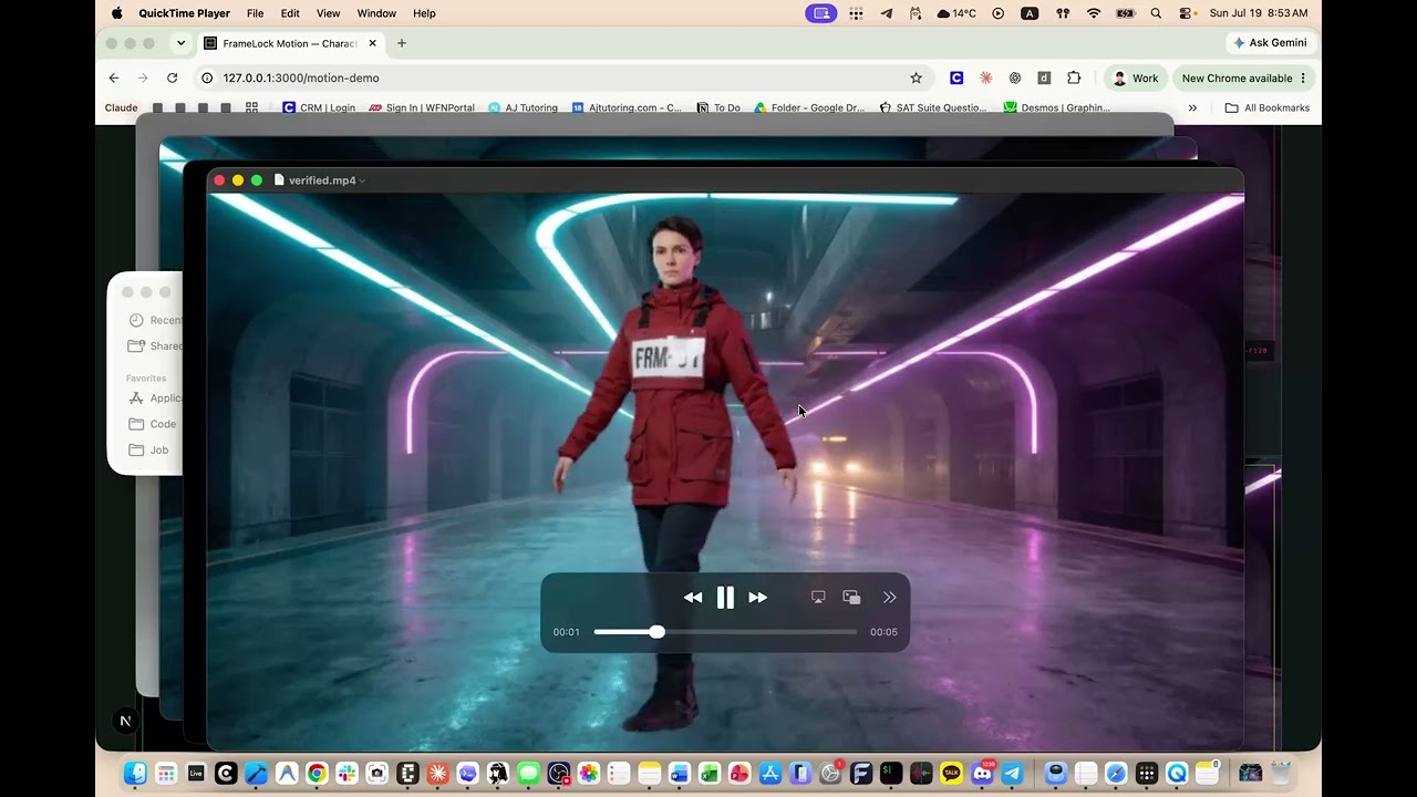 Framelock project preview