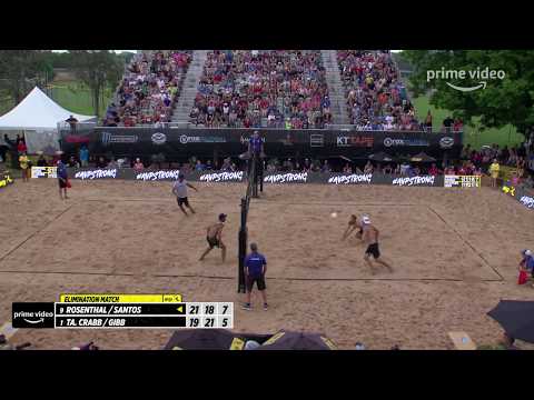 Ricardo Santos and Sean Rosenthal Epic Rally | 2019 AVP Austin Open