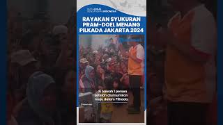 Sorak Sorai Relawan hingga Pidato Pramono-Rano di Acara Syukuran Kemenangan Pilgub Jakarta