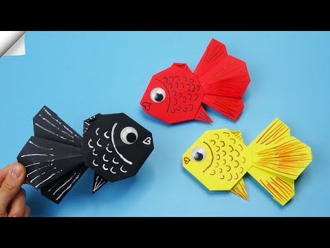 DIY paper crafts Paper Fish