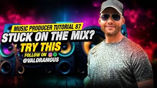 Music Producer Tutorial 87 | Stuck on the Mix? Use a Separate Mix Project Session with Audio Stems