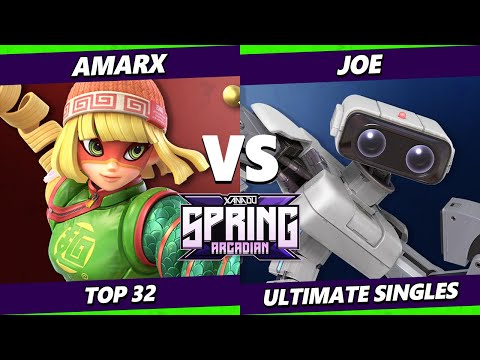 Spring Arcadian - AmarX (Min Min) Vs. Joe (ROB) Smash Ultimate - SSBU