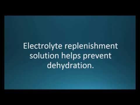 How to pronounce electrolyte replenishment solution (Pedialyte) (Memorizing Pharmacology)