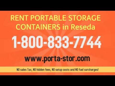 Rent portable storage containers in Reseda, CA