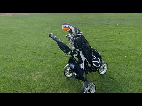 Caddytek 3 wheel Push Golf Cart Review