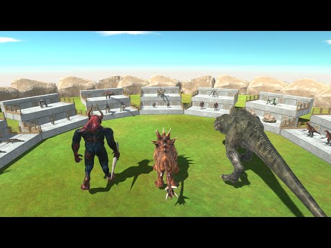 KOZAROG + T REX + HELLHOUND vs 2× MINI BOSS + A BOSS [Shajidul Haque Request] ARBS