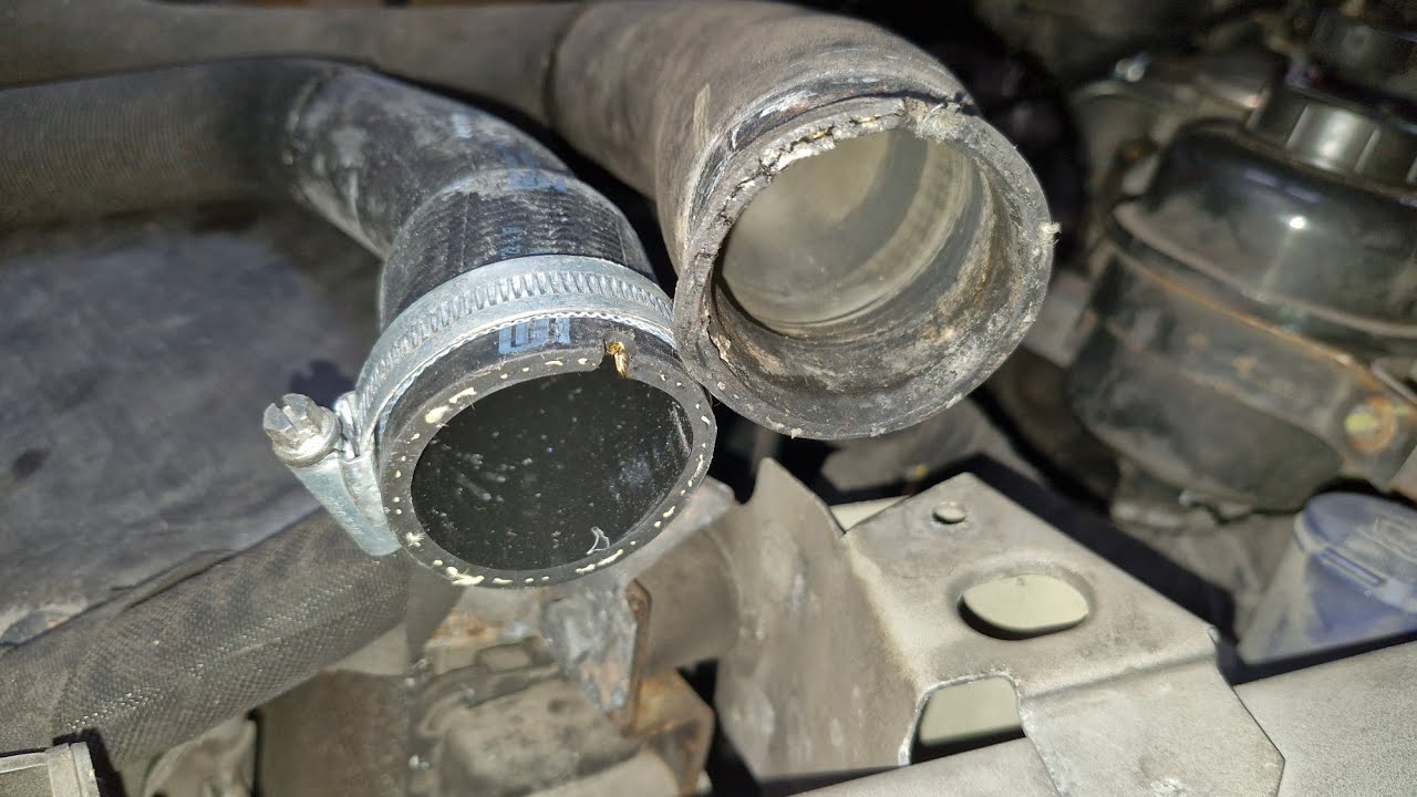 How to fit new Coolant radiator Hoses which are too tight.