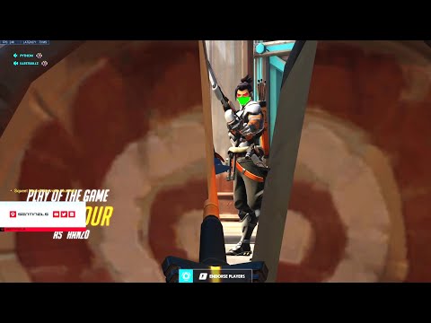 Surefour DPS Main Hanzo - POTG! [ Overwatch Season 31 Top 500 ]