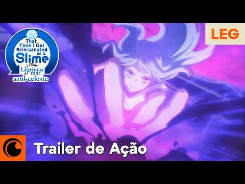 Trailer de That Time I Got Reincarnated as a Slime o Filme: Lágrimas do mar azul-celeste (2026)