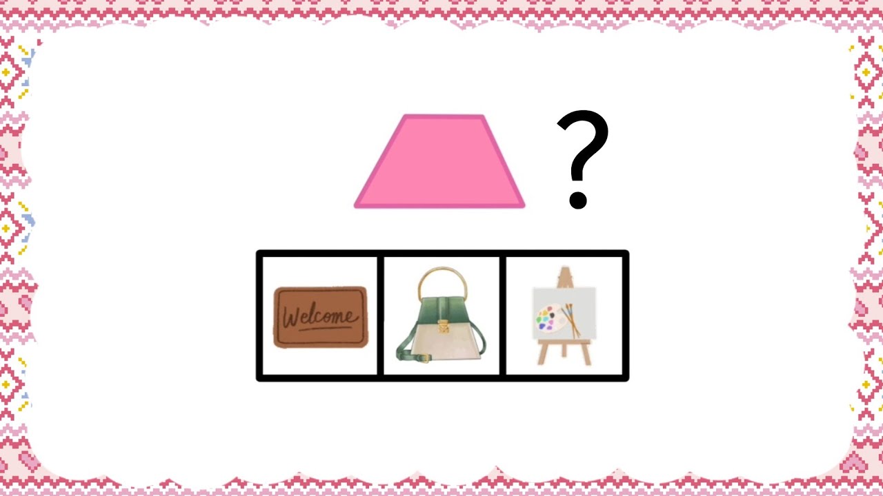 Menebak Gambar dengan Bentuk yang Serupa (Shapes Question / Quiz) | monlearn