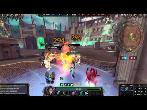 SMITE Nu Wa and Bastet Arena Gameplay