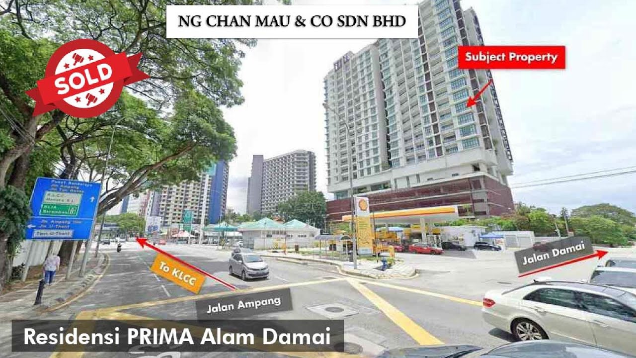 Intense Bidding! 40% price dropped Damai 88 Unit Facing Jalan Ampang, KL Sold Today!