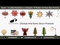 Hanging Snowflakes Manufacturer and Exporter