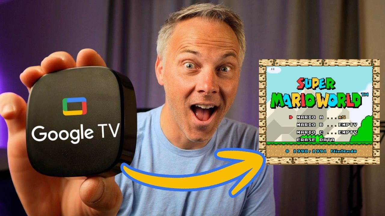 HIDDEN APP turns GOOGLE TV Into Retro Gaming GOLD