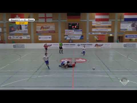 Spiel 11: FC Bayern München - FC Basel │U12 Hallenmasters TuS Traunreut 2019