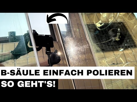 B-SÄULE POLIEREN - Step by step! | Klavierlack auf hochglanz polieren!