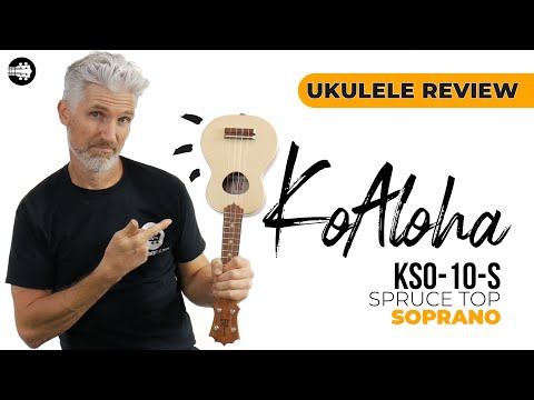 KoAloha KSO-10S Opio Soprano Ukulele "Baralku" image 10