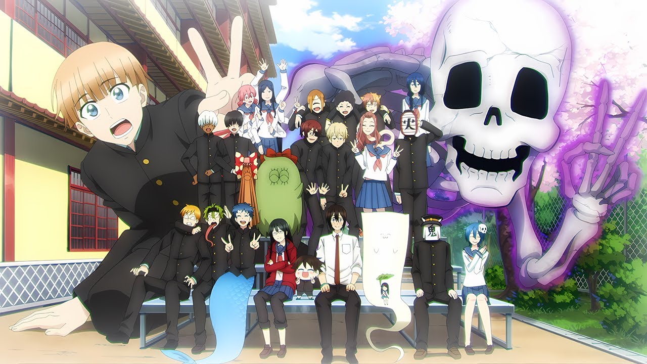 Haruko is a cowardly person who finds himself a teacher in school full with supernatural students.