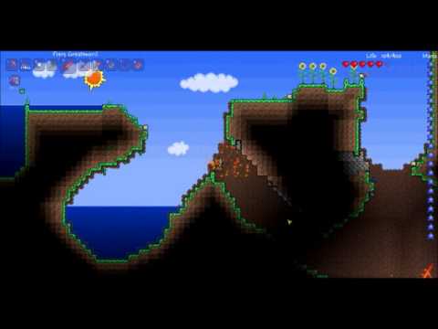 Terraria PvP part 1-Melee fight