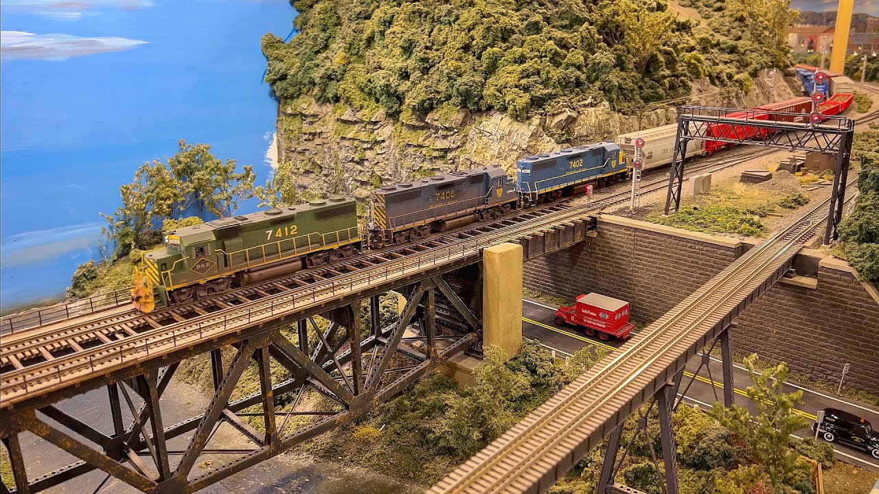 One of The Largest Model Railroad Layouts in the United States The Lehigh & Keystone Valley Museum