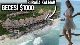 MEKSİKA'nın en pahalı otellerinden birinde kaldık! - Burada elektrik ve duş yok 