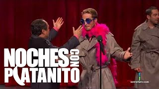 "El Vozarron" con Omar Chaparro, Marimar Vega y  Ryan Carnes - Noches con Platanito