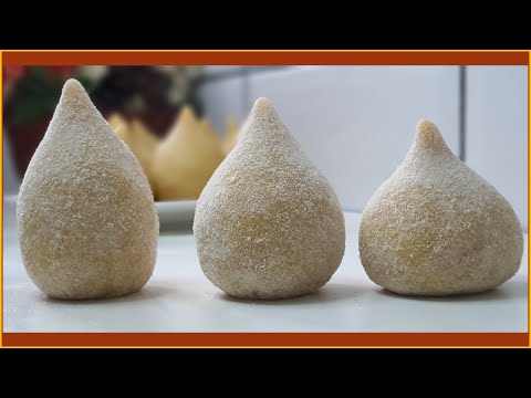 COMO MODELAR COXINHA EM 3 FORMATOS DIFERENTES, FÁCIL E RÁPIDO! Dicas e segredinhos