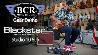 Video thumbnail for Blackstar Studio 10 6L6 Combo Amp - BCR Music & Sound Gear Demo by BCR Music & Sound