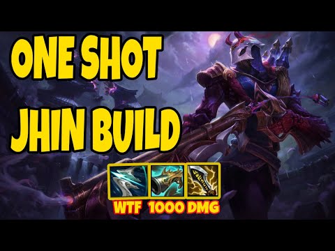 THE BEST JHIN BUILD SEASON 11! GALEFORCE+COLLECTOR! (League of Legends)
