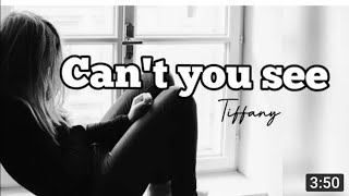 Can't you see - Tiffany  (Song | Lyrics)