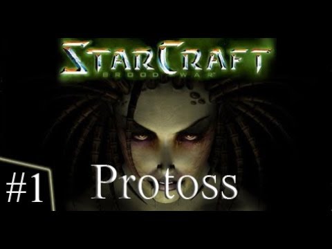 StarCraft Remastered: Brood War Protoss Mission 1 (Escape from Aiur)