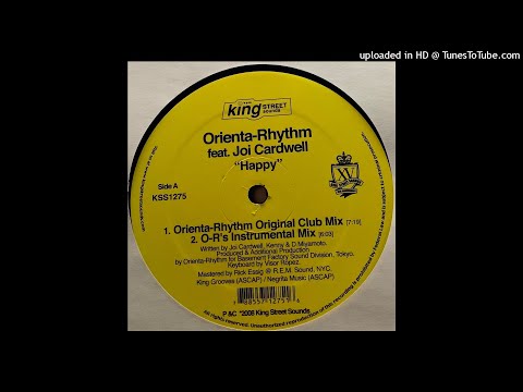 Orienta-Rhythm Feat. Joi Cardwell | Happy (Orienta-Rhythm Original Club Mix)