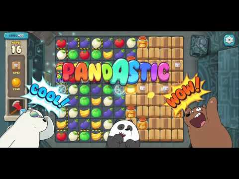 We Bare Bears the Puzzle for Kakao Season2 Level 433 - No Boosters