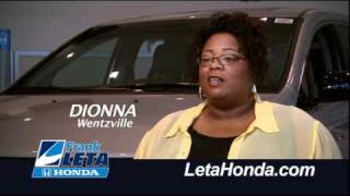 Frank Leta Honda - I've Been Spoiled/Service - Web Testimonial