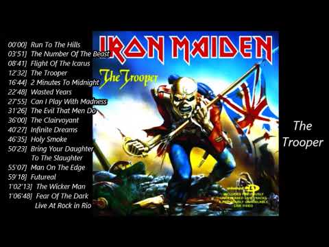 Iron Maiden // Edward the Great :The Greatest Hits is one that represents what the band is all about